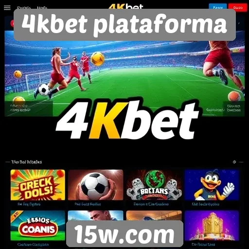 Variedade de jogos disponíveis na 4kbet plataforma
